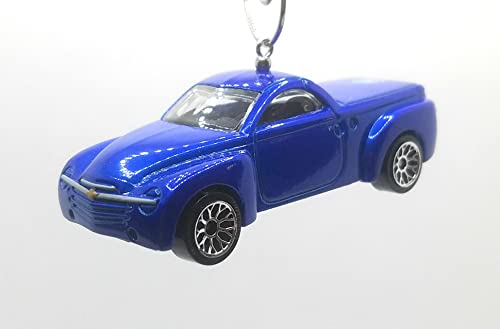 Chevy SSR Pickup Truck Blue Christmas Ornament