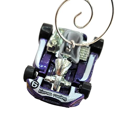 Go Kart Purple Christmas Ornament
