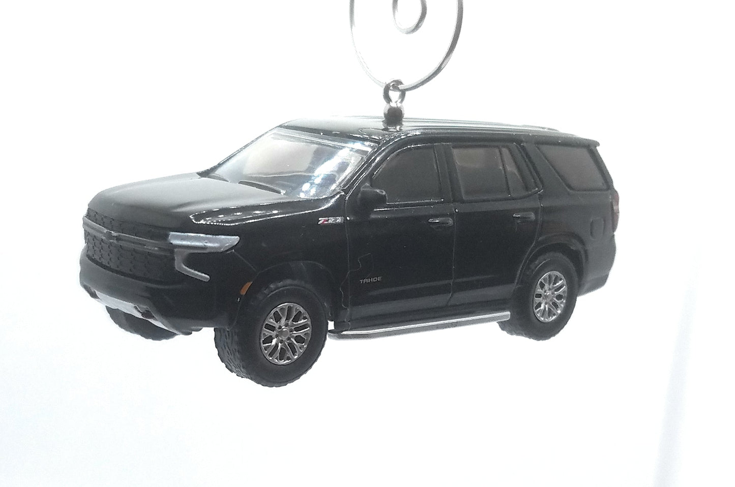 2021 Chevy Tahoe Z71 Black Christmas Ornament