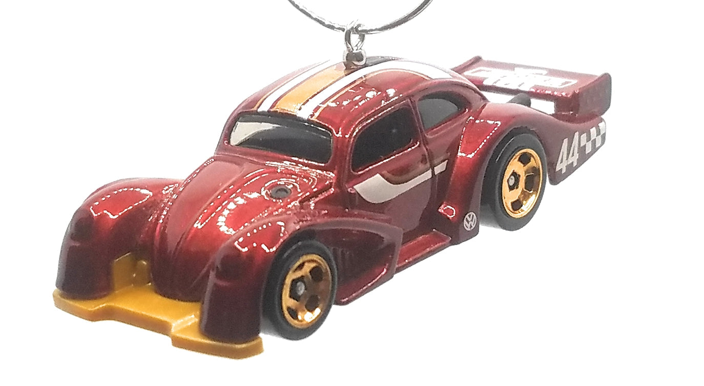 Volkswagen Kafer Racer Dark Red Christmas Ornament