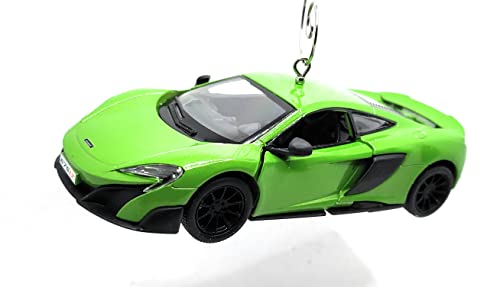 McLaren 675LT Green Large Christmas Ornament