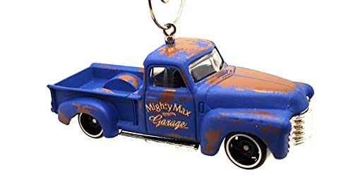 1952 for Chevy Pickup Truck Blue Mighty Max Christmas Ornament