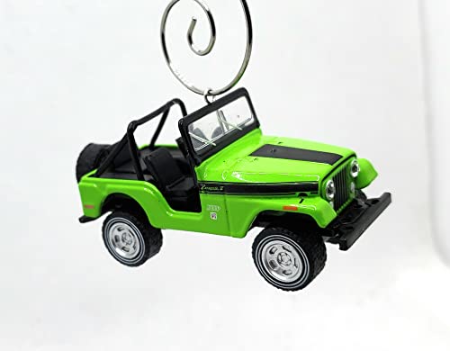 1971 Jeep CJ-5 Renegade Green Christmas Ornament