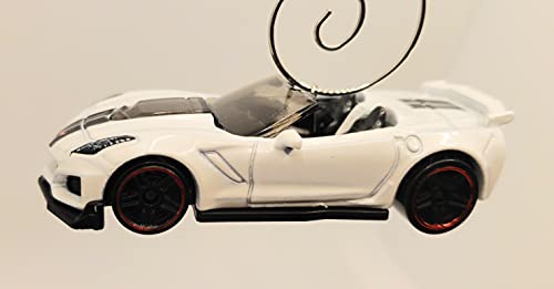 2019 Chevy Corvette ZR1 White Christmas Ornament
