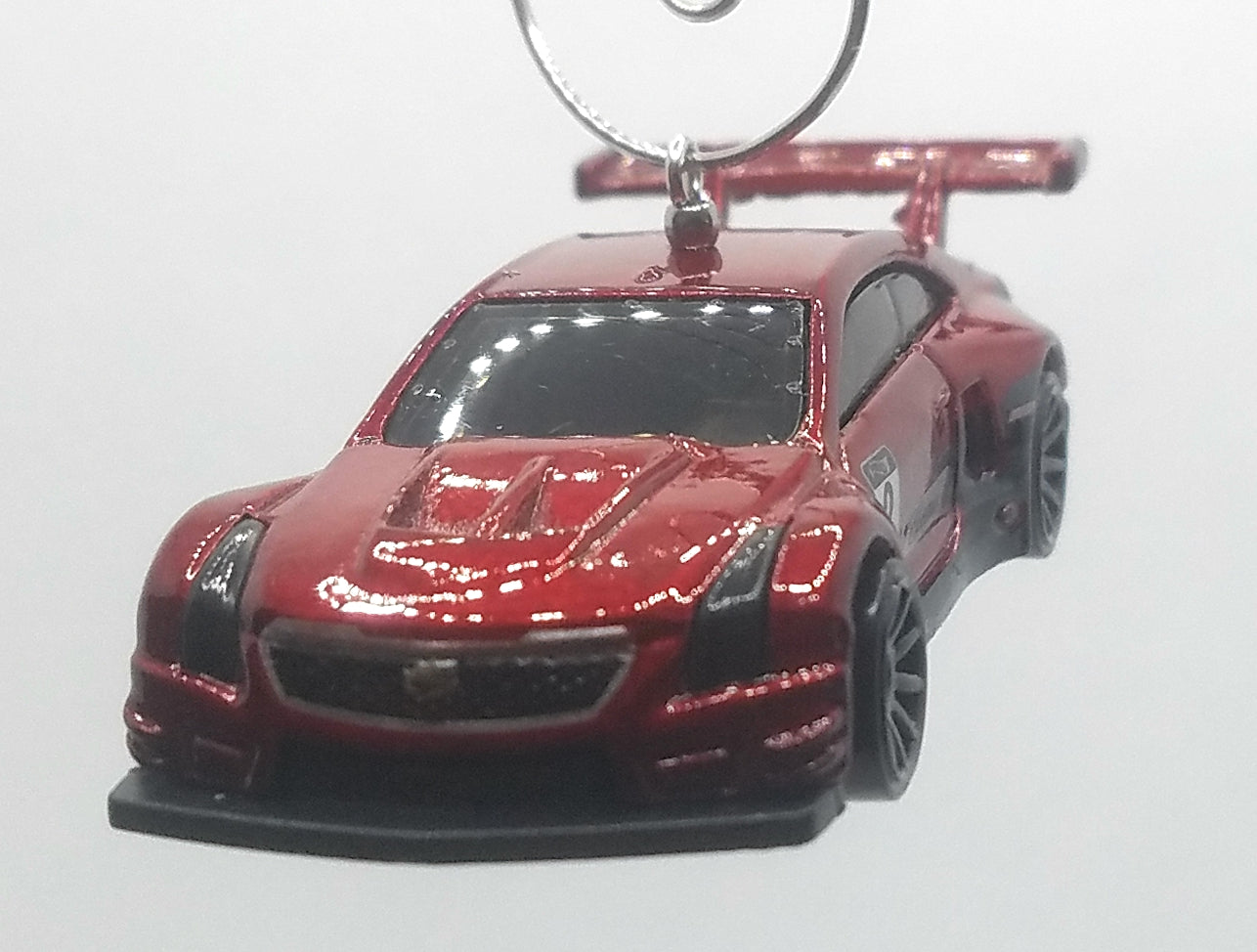2016 Cadillac ATS-V R Red Christmas Ornament