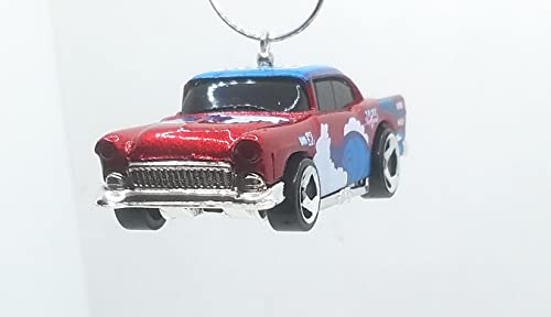 1955 Chevy Red Christmas Ornament