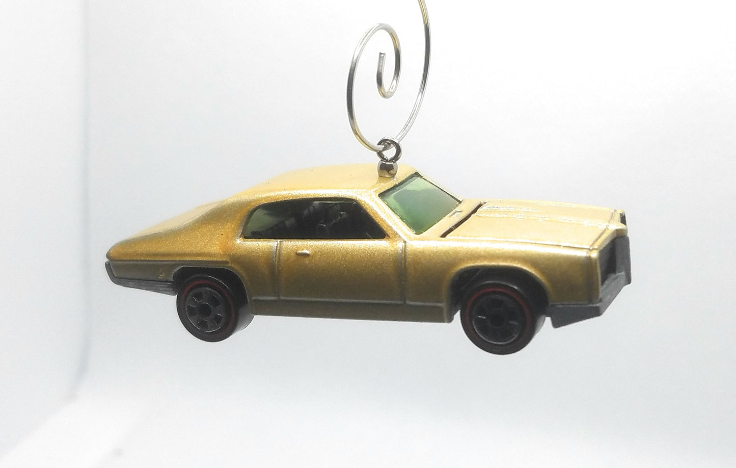 Pontiac GTO Gold Christmas Ornament