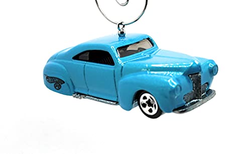 1941 Ford Coupe Tail Dragger Blue Christmas Ornament