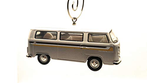 1976 for Volkswagen VW Type 2 Bus Van Custom Gray Christmas Ornament