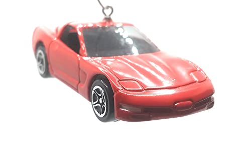 1997 Chevy Corvette Red Christmas Ornament