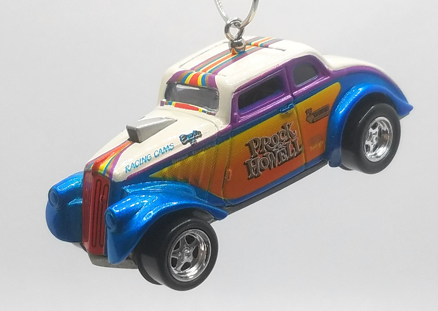 1933 Willys Prock & Howell Blue White Christmas Ornament