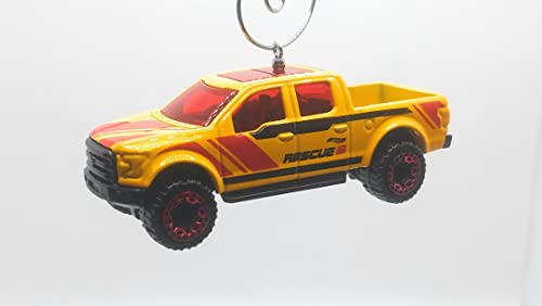 2015 Ford F-150 Rescue Yellow Red Christmas Ornament