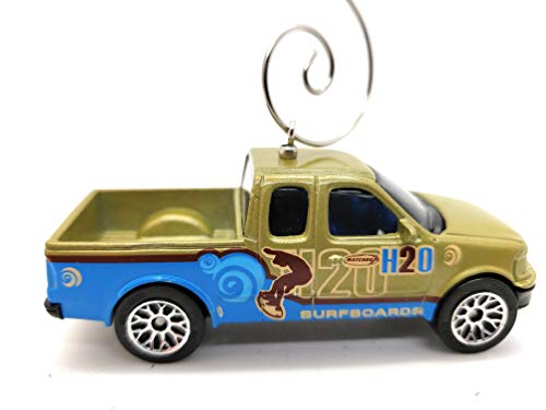 1990 Ford F-150 H2O Surfboards Truck Custom Diecast Christmas Ornament