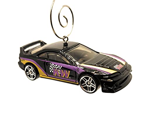 2002 for Acura Integra GSR Black Purple Yellow Christmas Ornament