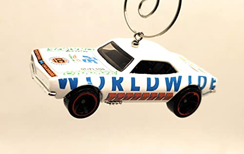 1967 Chevy Camaro Worldwide White Christmas Ornament