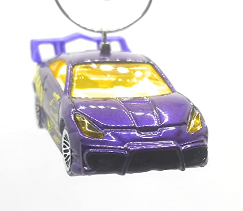 Toyota Celica Purple Yellow Windows Christmas Ornament