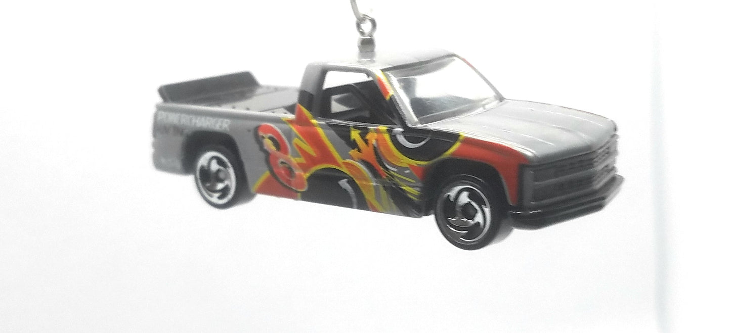 1996 Chevy Pickup Truck Gray #8 Christmas Ornament