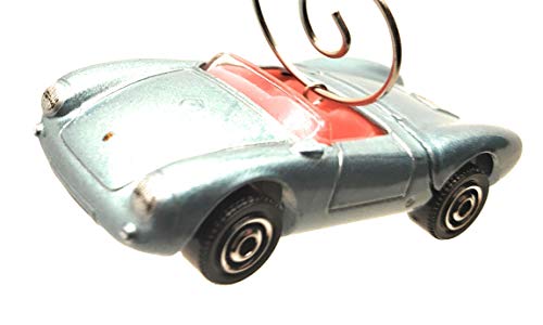 1955 Porsche 550 Spyder Blue Christmas Ornament