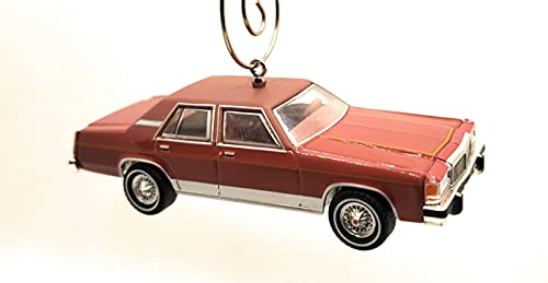 1979 for Ford LTD Sedan Red Christmas Ornament