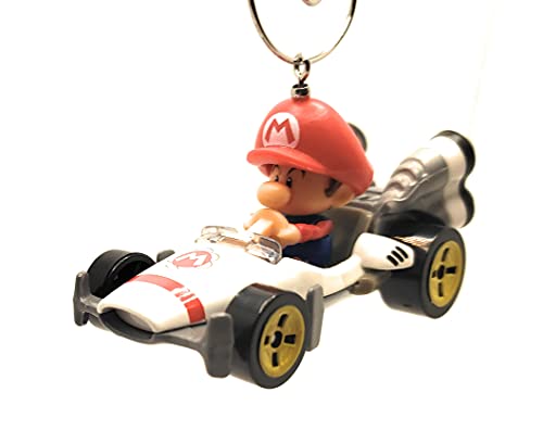 Baby Mario B-Dasher for Mario Kart Car 1:64 Christmas Ornament