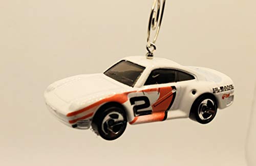 for Porsche 959 Race Car White Christmas Ornament