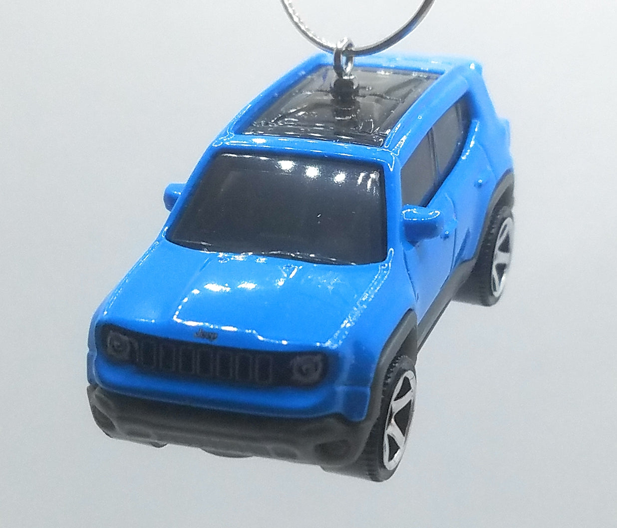2019 Jeep Renegade Blue Christmas Ornament