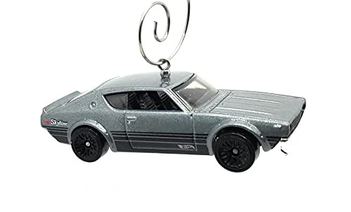 Nissan Skyline HT 2000GT-R Gray Christmas Ornament