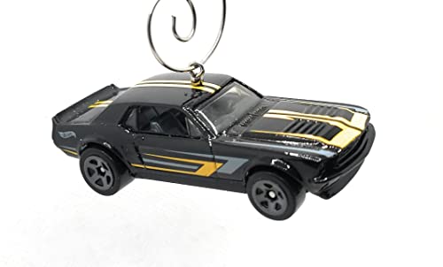1967 Ford Mustang GT Black Christmas Ornament