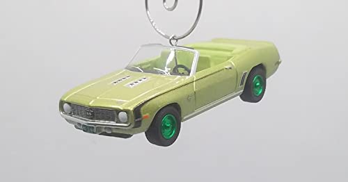 Ltd Ed 1969 Chevy Camaro SS Green Christmas Ornament