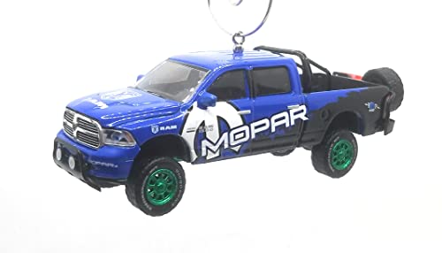 Ltd Ed 2017 Ram Truck 1500 Blue Black Christmas Ornament