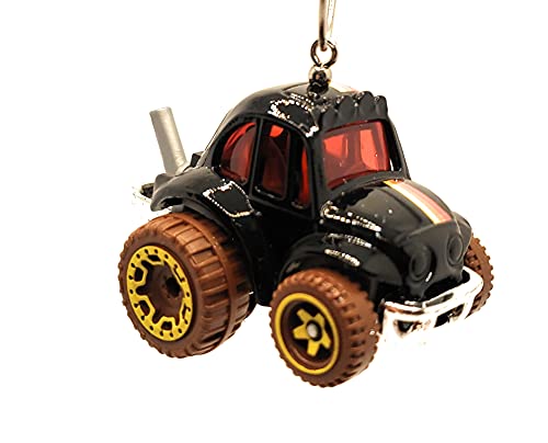 1970 for Volkswagen Baja Bug Black Christmas Ornament