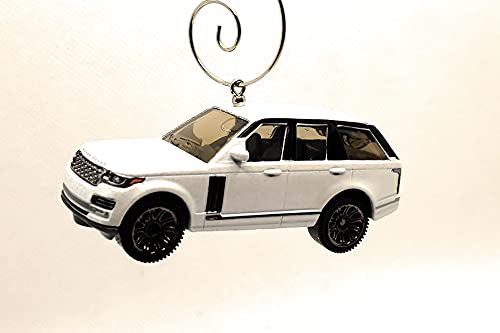 2018 for Land Rover Vogue SE White Christmas Ornament