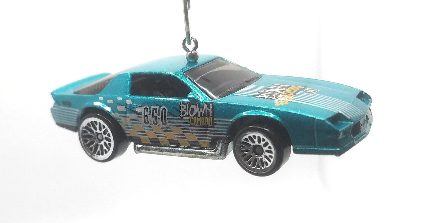 1983 Chevy Camaro Z28 Turqouise Christmas Ornament