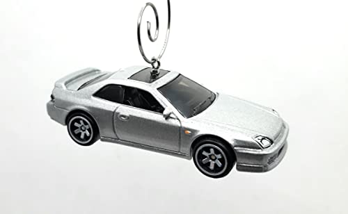 1998 Honda Prelude Silver Christmas Ornament