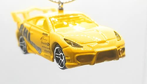 Toyota Celica Yellow Christmas Ornament