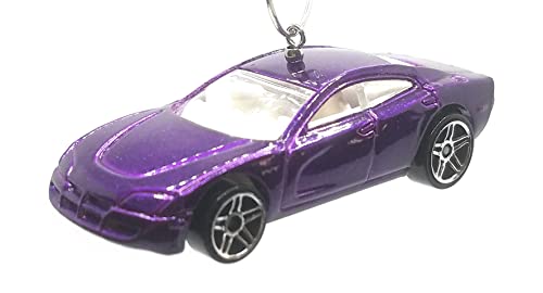 Dodge Charger R T Purple Christmas Ornament