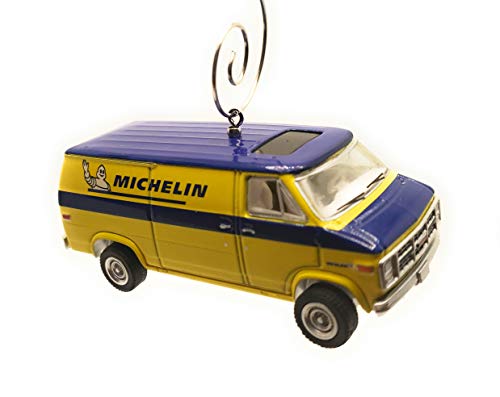 1987 GMC Yellow Vandura Diecast Yellow Christmas Ornament
