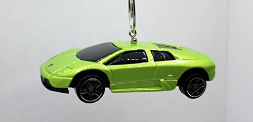 Lamborghini Murcielago Green Christmas Ornament