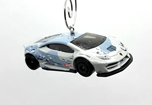 LB-Works Lamborghini Huracan Coupe Gray Christmas Ornament