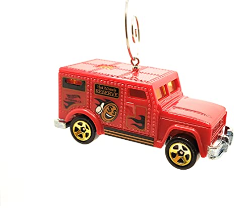 Armored Truck Red Christmas Ornament