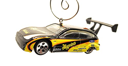 Ford Focus Race Car Black Christmas Ornament