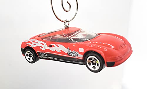 Diecast Ford Thunderbolt Red Christmas Ornament