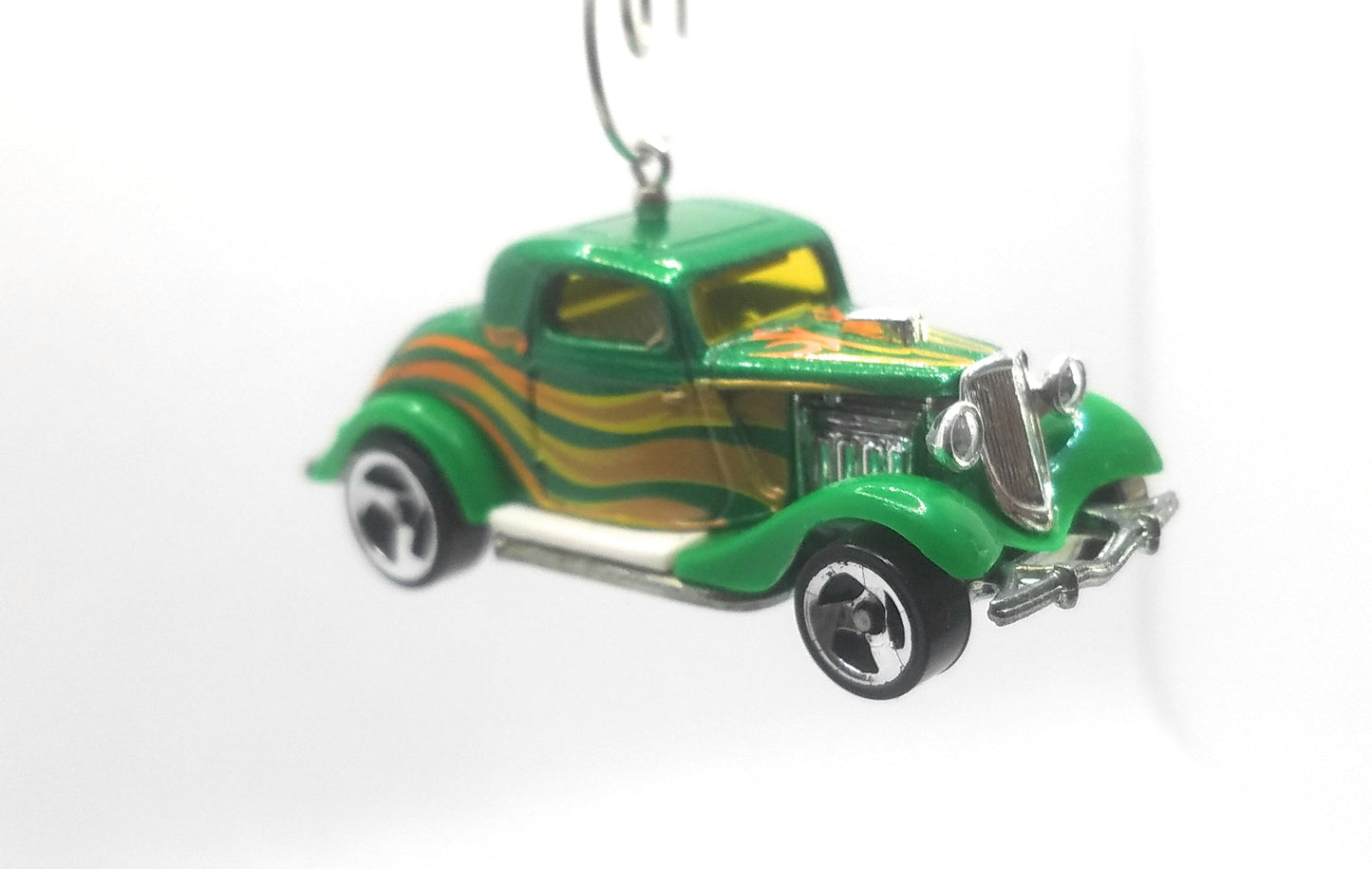 1934 Ford 3-Window Coupe Green Christmas Ornament