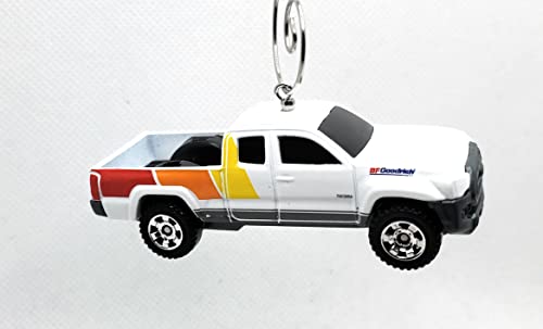 2016 Toyota Tacoma White Christmas Ornament