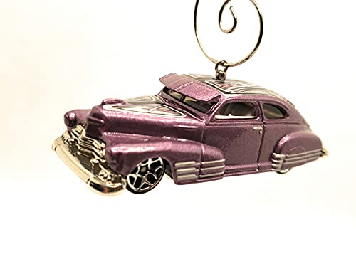 1947 Chevy Fleetline Lowrider Purple Christmas Ornament