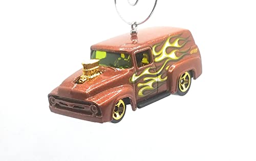 1956 Ford Panel Wagon Brown Christmas Ornament