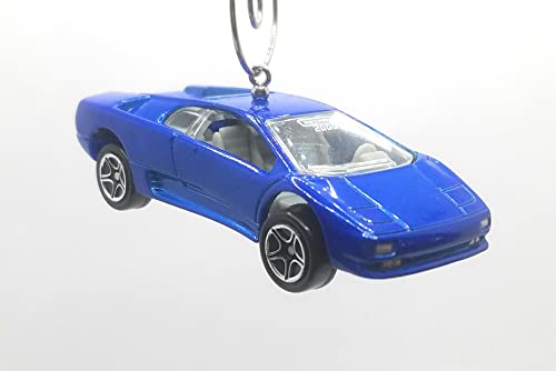 Lamborghini Diablo Blue Christmas Ornament