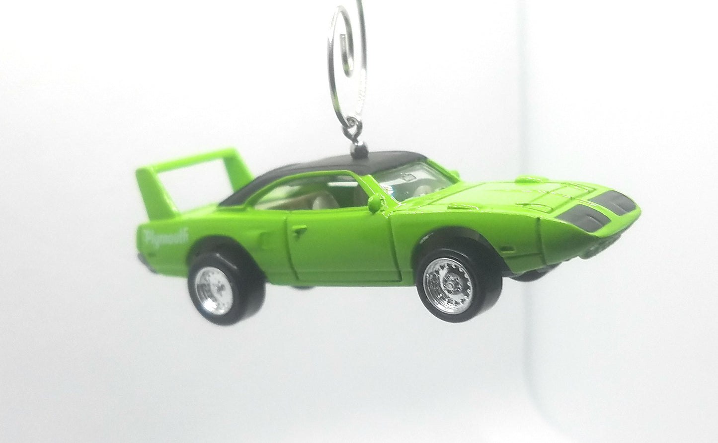1970 Plymouth Superbird Green Christmas Ornament