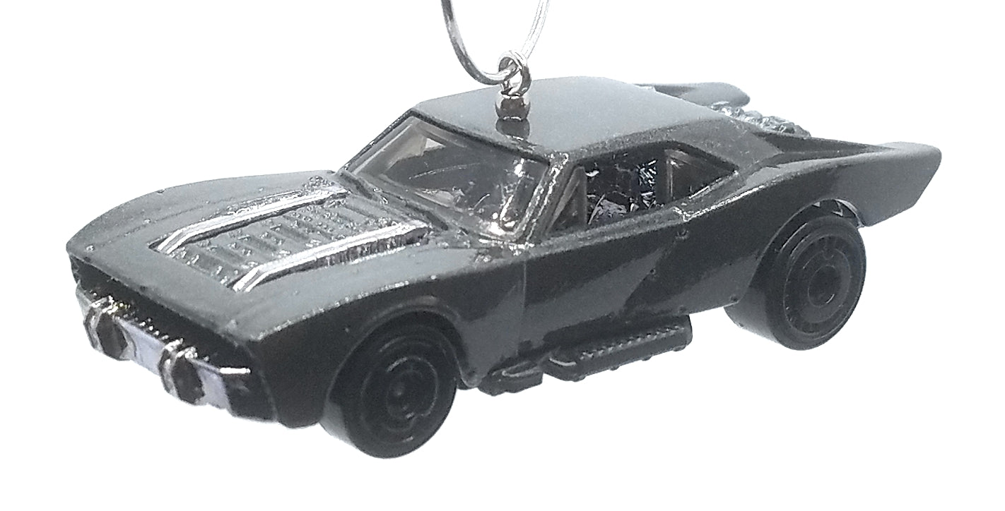 The Batman Batmobile Dark Grey Christmas Ornament