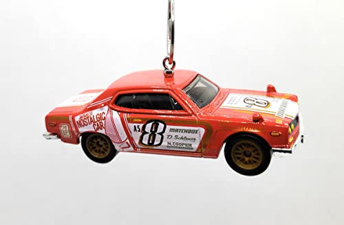 1971 Nissan Skyline 2000 GTX Red Christmas Ornament